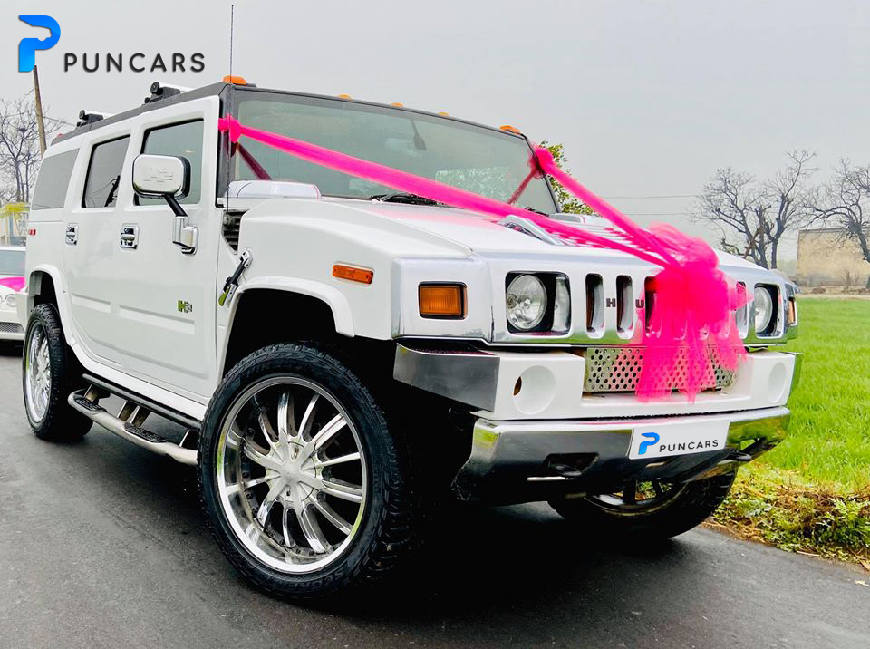 Hummer H2 for rent in Ludhiana Moga Bathinda Sangrur